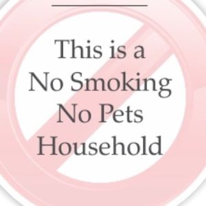 Pet free and smoke free!
